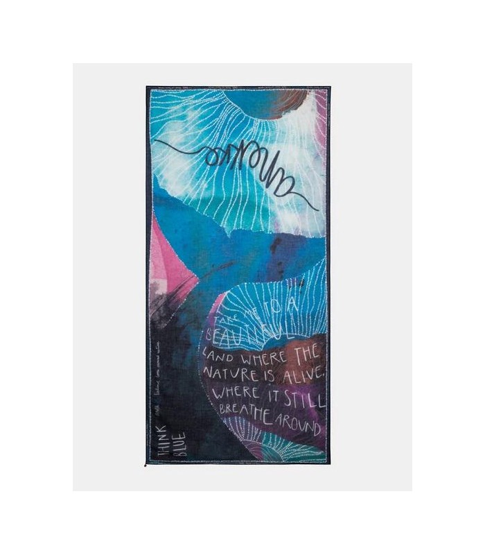 Pañuelo estampado Ocean