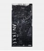 Pañuelo estampado City negro