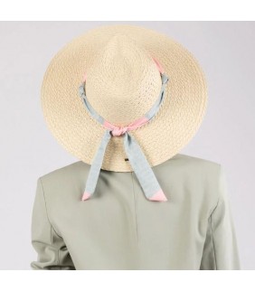 Sombrero rafia crudo