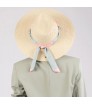 Sombrero rafia crudo