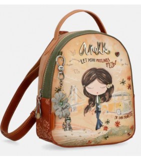 Mochila de Paseo Mediana Peace and Love