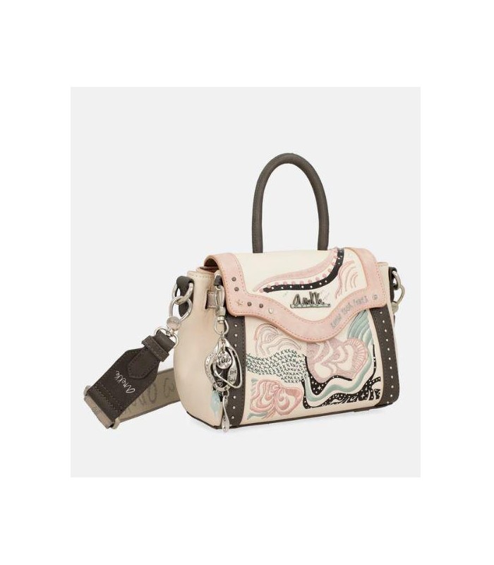 Mini Bolso Un Asa y Bandolera Peace and Love
