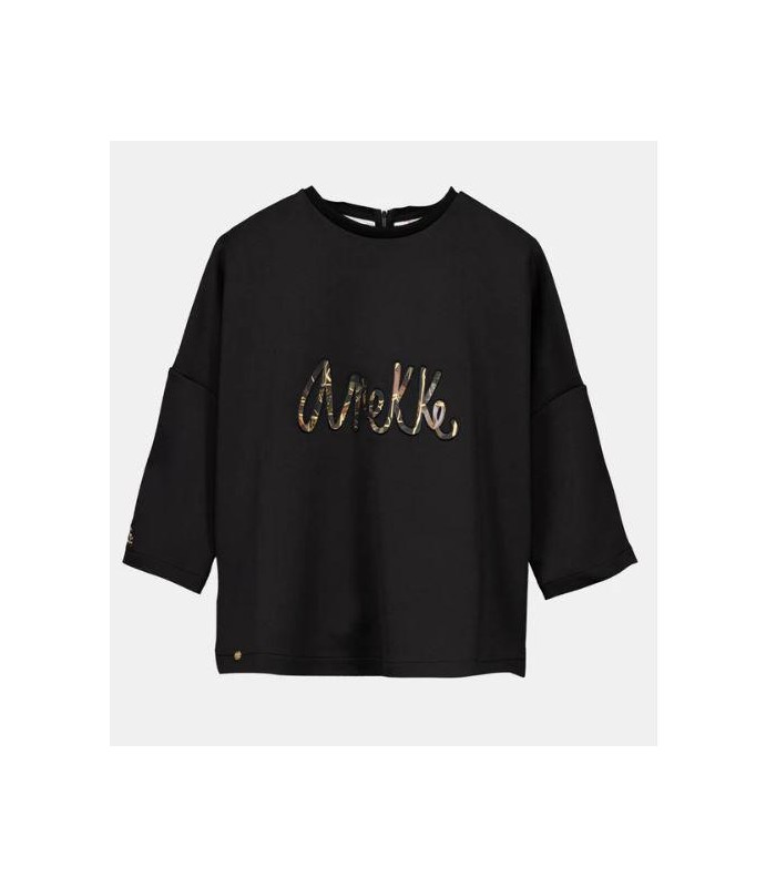 Sudadera negra logo Anekke S/M