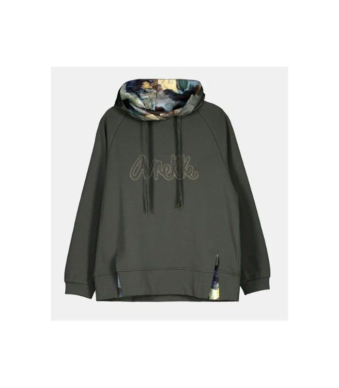 Sudadera verde con capucha Anekke Talla L /XL