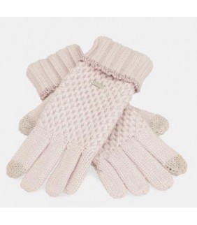 Guantes de punto rosa Anekke Sipecusa 