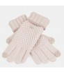 Guantes de punto rosa Anekke Sipecusa 