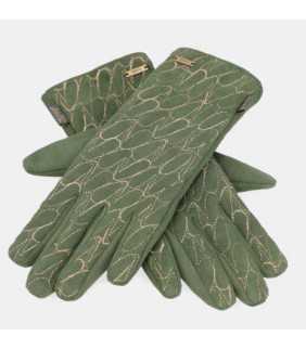 Guantes verde logo Anekke Sipecusa                