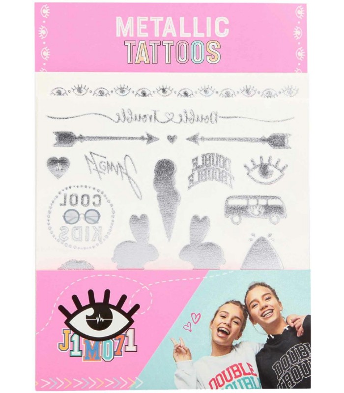 Metallic Tattoos J1M071 Lisa&Lena