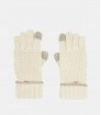 Guantes de punto beige Anekke 