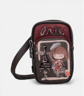 Mini bandolera con bolsillo Mademoiselle