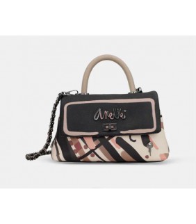 Bolso asa corta y bandolera pequeño Parisian Anekk