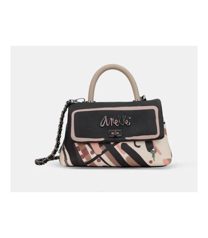 Bolso asa corta y bandolera pequeño Parisian Anekk