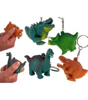 Llavero squeeze dinosaurio surtido