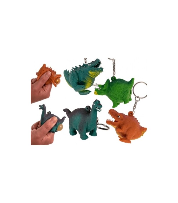 Llavero squeeze dinosaurio surtido