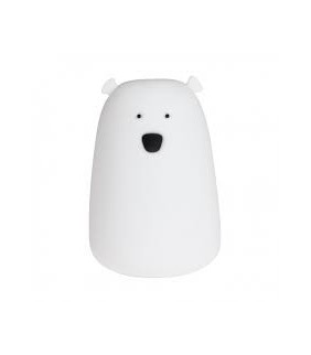 Lampara 17 cm Oso Blanco  Quitamiedo