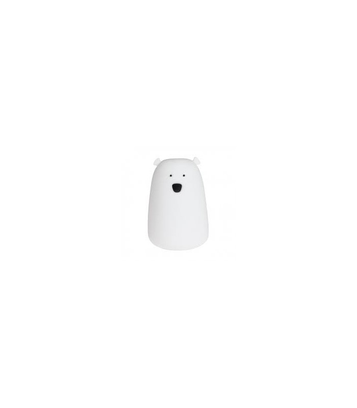 Lampara 17 cm Oso Blanco  Quitamiedo