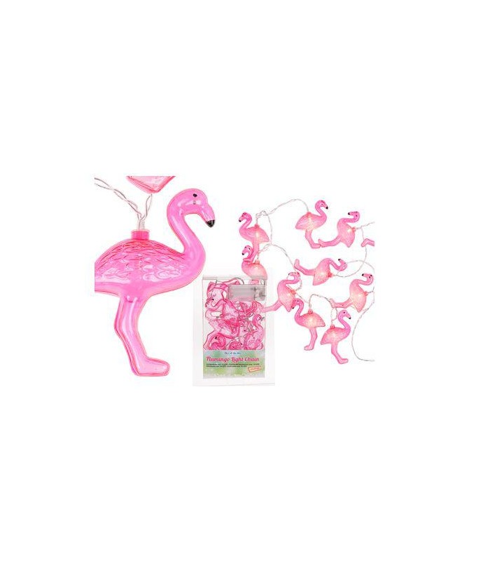 Guirnalda con 10 LED  Flamingo