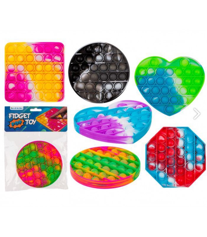 Fidget Pop Toy  Multicolor  4 modelos