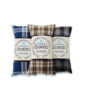 Warmies Tartan Black Hot-Pak