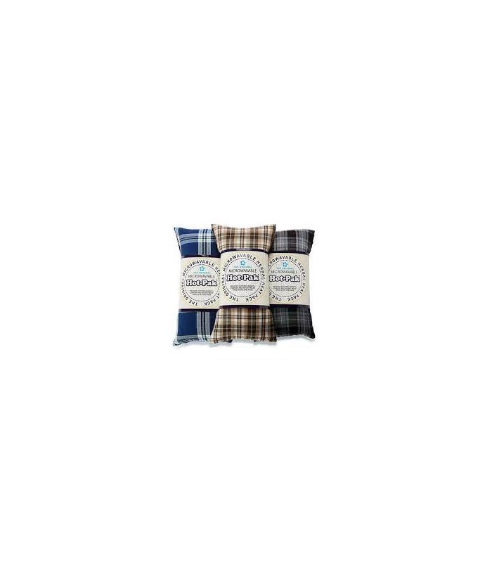 Warmies Tartan Black Hot-Pak