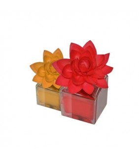 Ambientador Flor Fragancia Mango o Rosas