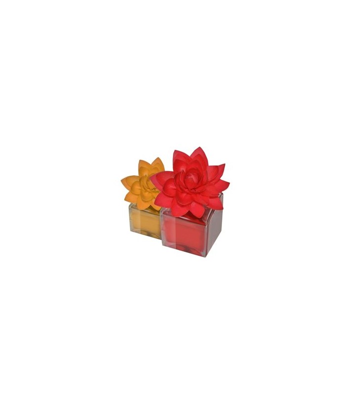 Ambientador Flor Fragancia Mango o Rosas