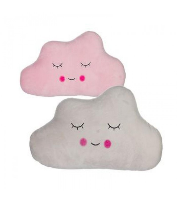Cojin forma nube 2 colores