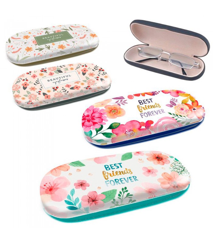 Funda rígida para gafas Flores 4 modelos