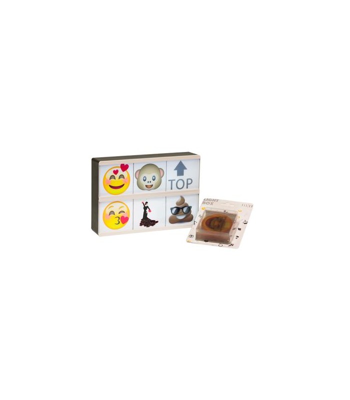 Set 26 emoticonos para Light Box FISURA