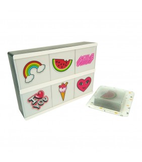 Set 26 pins en color para Ligh Box FISURA