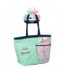 Bolso playa verde chanclas Pinreles 38-39