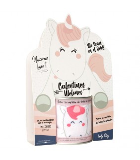 Calcetines indiv  Unicornio Lover 