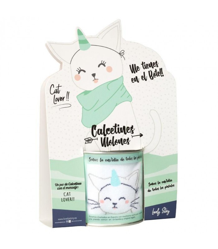 Calcetines indiv  Cat Lover 