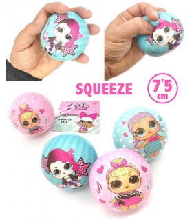 Pelota Blanda Squishy Muñecas LOL 6m