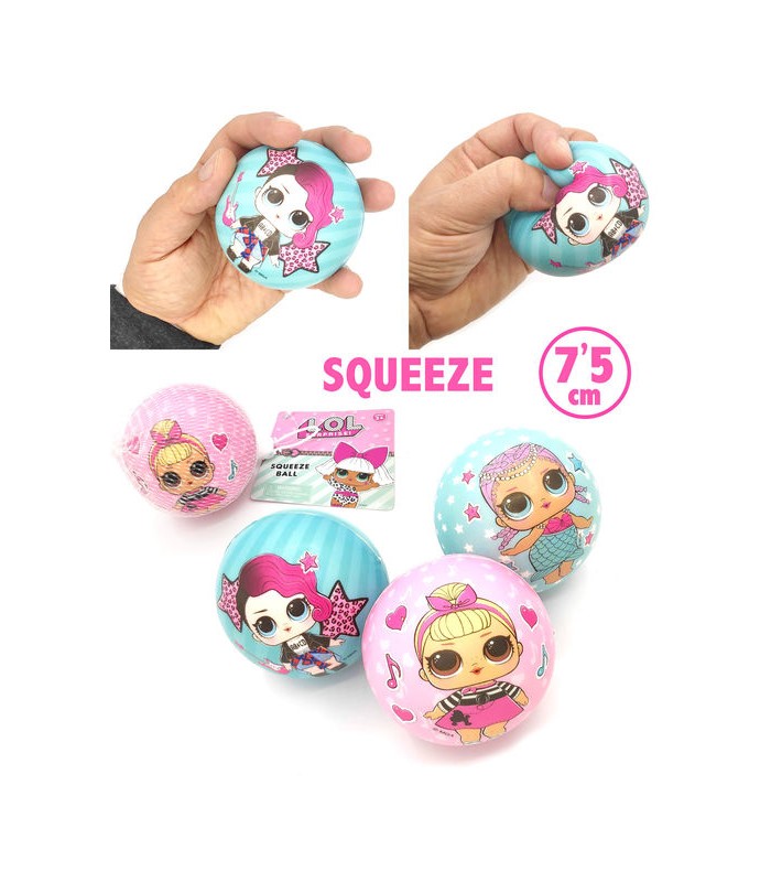 Pelota Blanda Squishy Muñecas LOL 6m