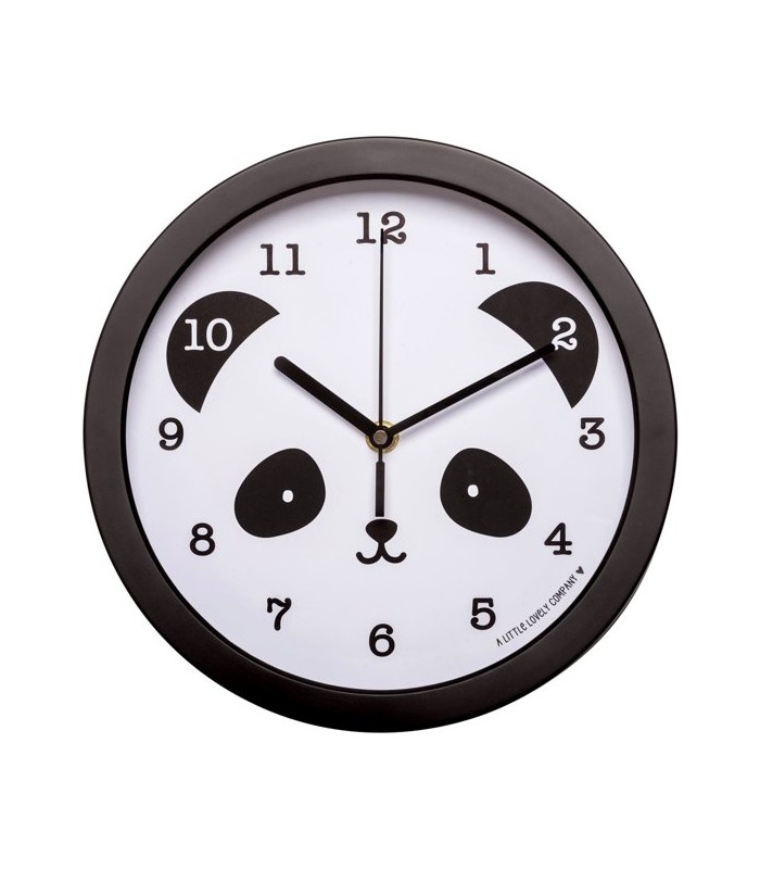 Reloj de pared Panda