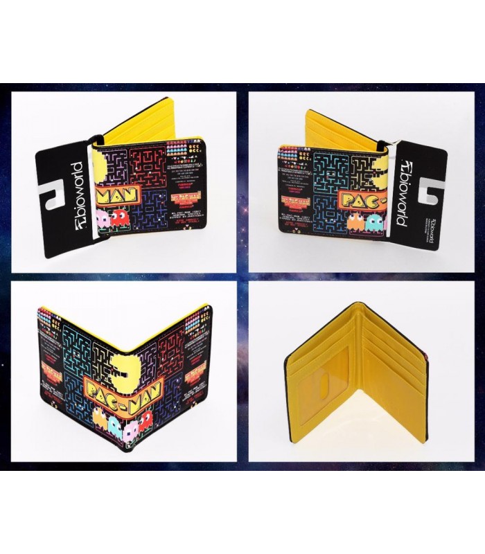 Cartera Bioworld  VIDEOJUEGO PAC-MAN 