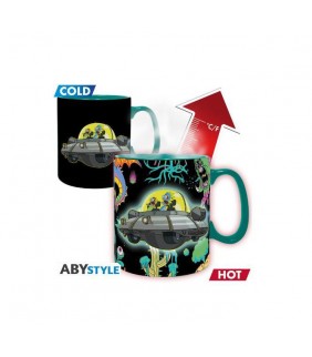 Taza Térmica de Cerámica Abystyle Rick & Morty 