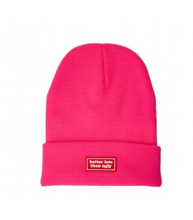 Gorro “Better late than ugly”