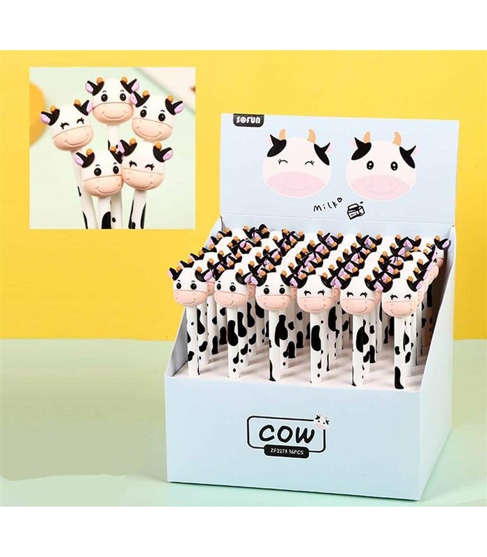 Boligrafos Bolis Gel Cow Modelos Surtidos