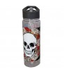 Botella de agua Calavera Y Rosas 500ml