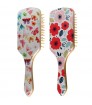 Cepillo de Pelo de Bambú - Mariposas y Amapolas Pi