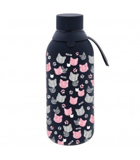 BOTELLA TÉRMICA / THERMAL BOTTLE 500ML - BLACK MIA