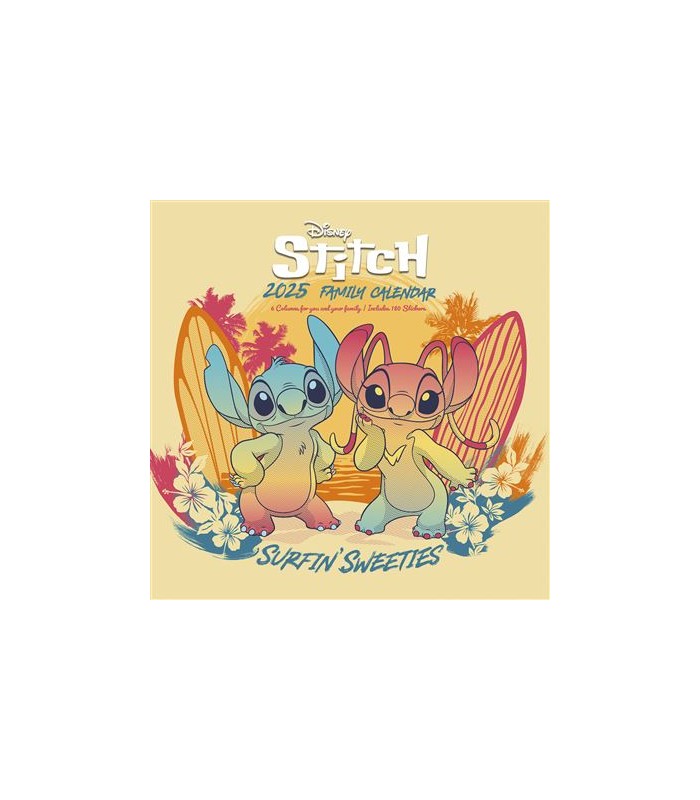 Calendario 2025 Lilo y Stitch Family Planner 30x30