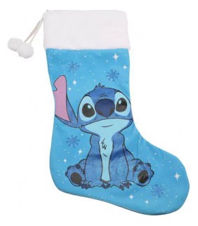 Calcetin Navidad Stitch Sipecusa