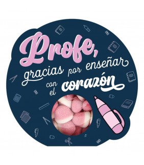 CAJITA CHUCHES 100GR - PROFE GRACIAS POR ENSEÑAR C