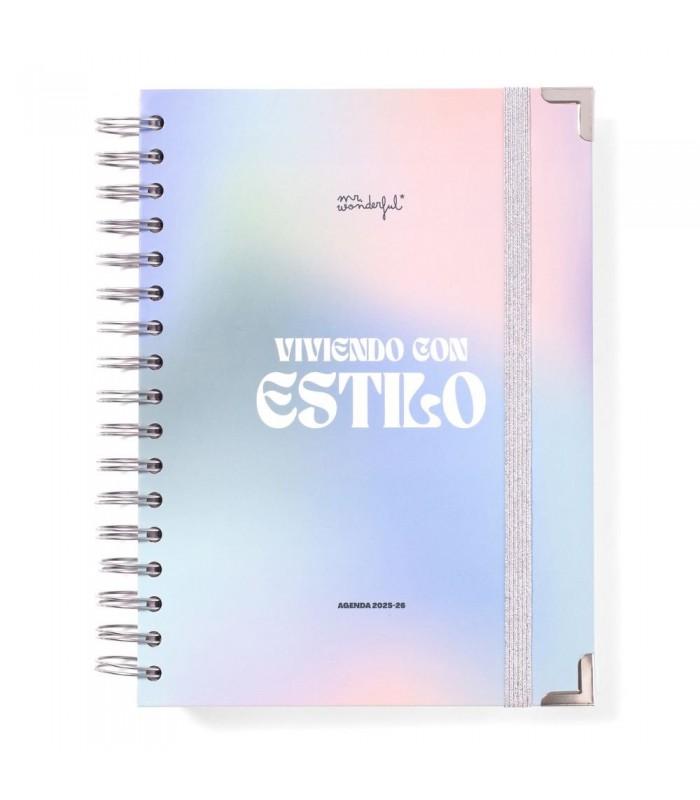 AGENDA ESCOLAR OFFICE 25/26 SEMANAL 18 MESES - CON