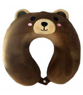 Cojin de viaje Memory Foam Oso 