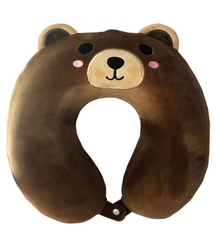 Cojin de viaje Memory Foam Oso 