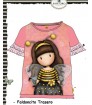 Camiseta Gorjuss Be Loved Rosa T/10